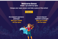 GaleAndMartinCasino Welcome Offer Desktop Device View