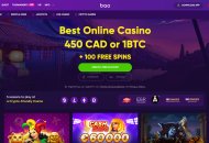 BaoCasino Homepage Desktop Device View