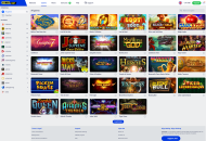 CyberBets Homepage Desktop Device View 