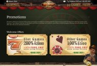 HighNoonCasino Promotions Desktop Device View
