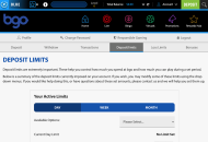 Bgo Responsible Gambling Settings Desktop Device View 