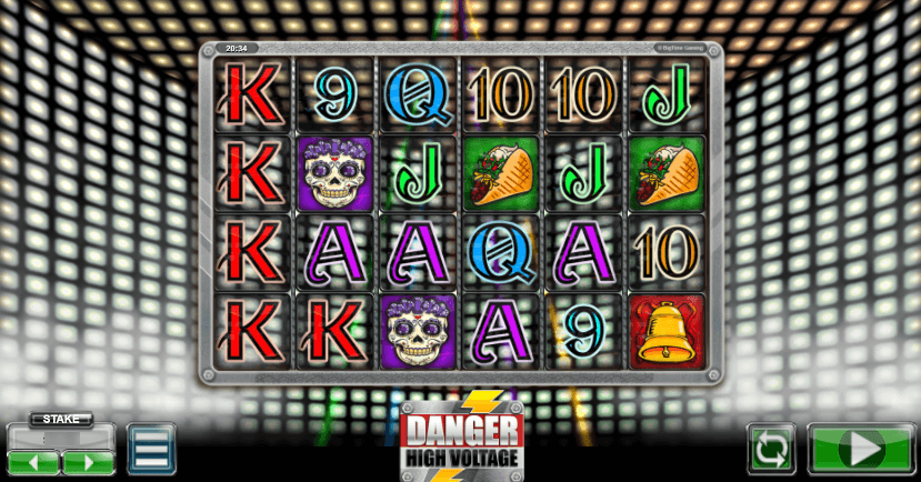 big time gaming danger high voltage demo screenshot