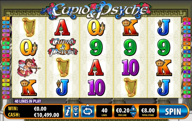 Cupid and Psyche Gameplay Screenshot