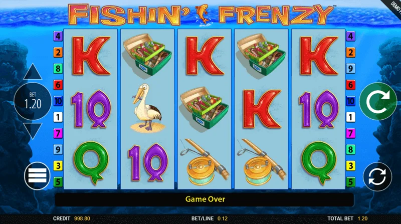 Fishin' Frenzy Gameplay Screenshot