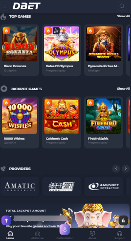 dbet mobile casino 