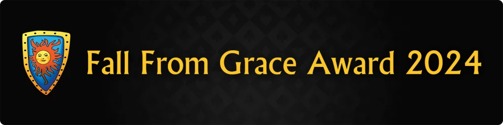 Fall From Grace Award 2024