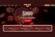 Grande Vegas homepage desktop view