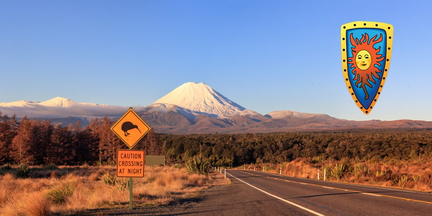 New Zealand - yeah!