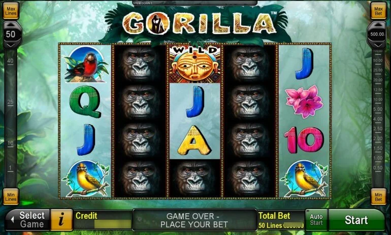 gorilla by novomatic