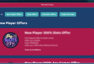 primaplay promotiions page deskktop view