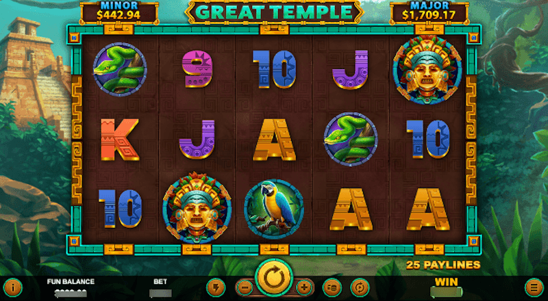 great temple by realtime gaming 